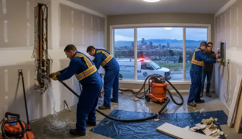Expert Plumbing Pro - emergency-burst-pipe-repair-for-a-hilltop-neighborhood-home-in-denver