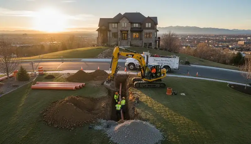 Expert Plumbing Pro - emergency-sewer-line-replacement-for-hilltop-residence-in-denver-co-80246