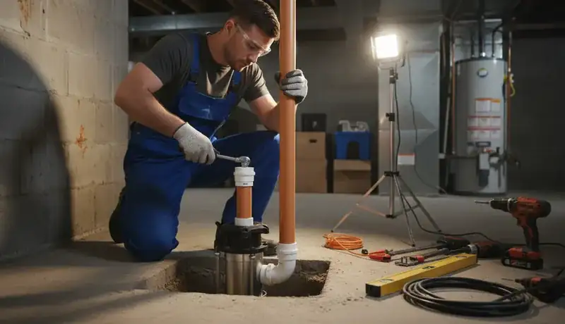 Expert Plumbing Pro - sump-pump-installation